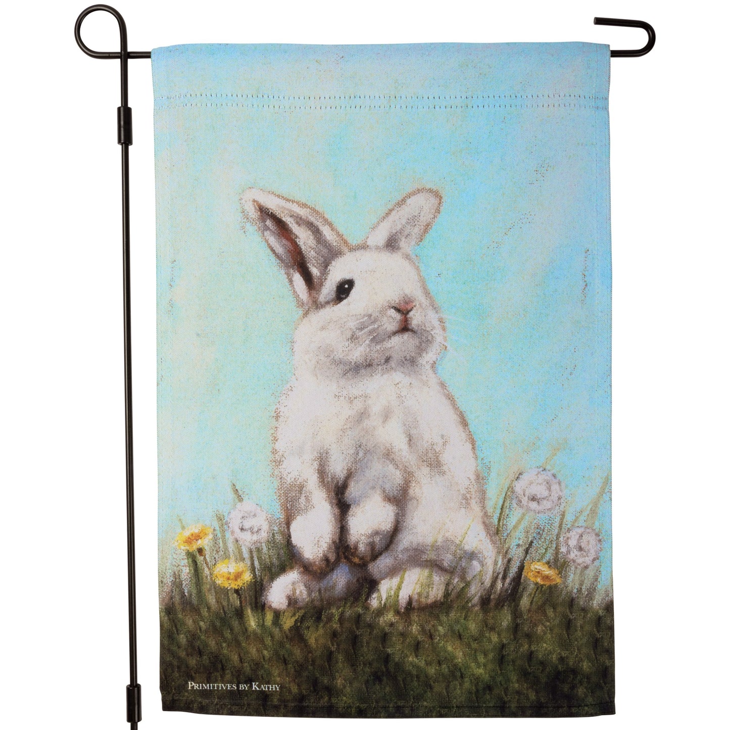 RABBIT GARDEN FLAG