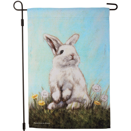 RABBIT GARDEN FLAG