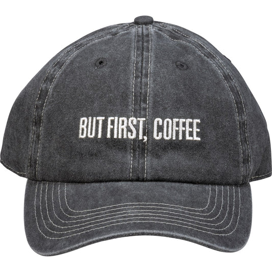 BUT FIRST COFFEE BASEBALL CAP