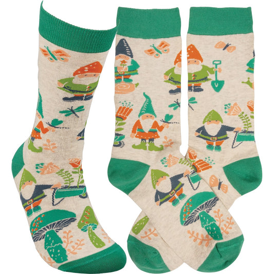 Garden Gnome Socks
