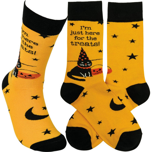 Here For The Treats Socks
