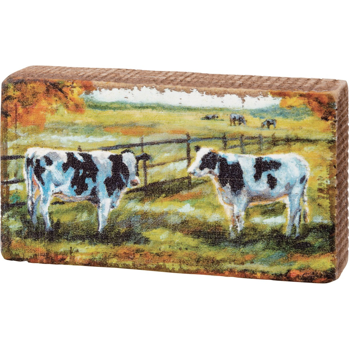 Block SIGN - Cows