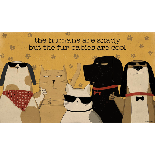 Humans Are Shady Rug