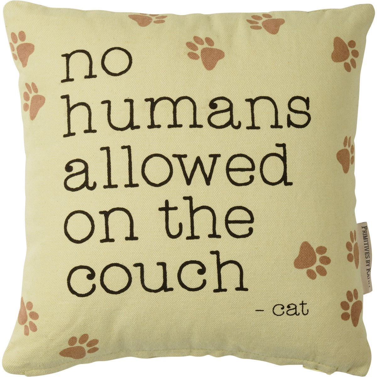 On the Couch Cat Pillow