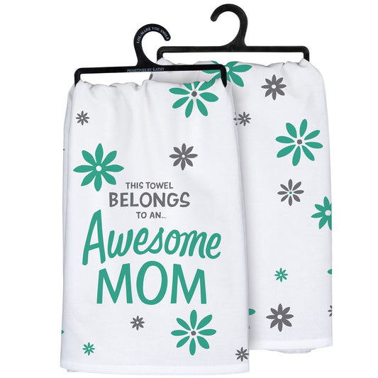 Awesome Mom Kitchen Towel