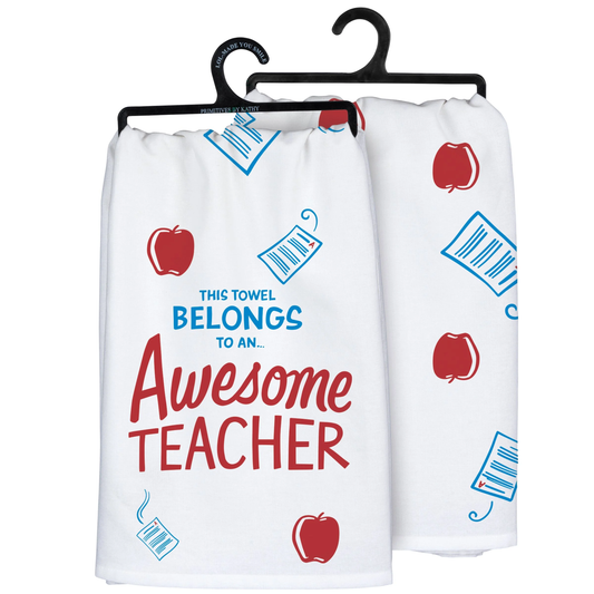 Awesome Teacher Towel