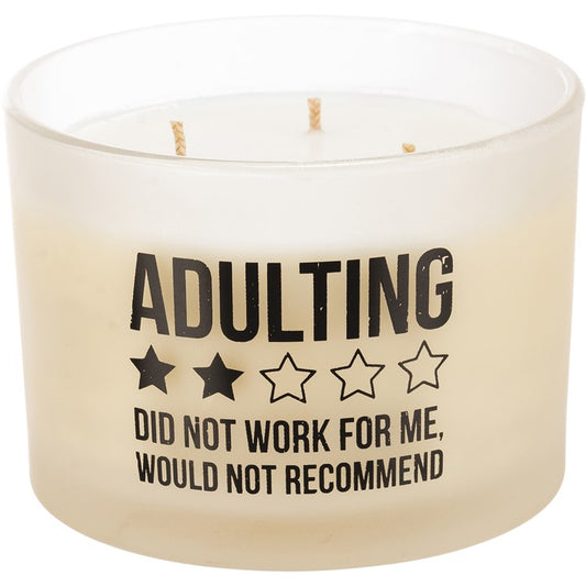 Adulting Candle
