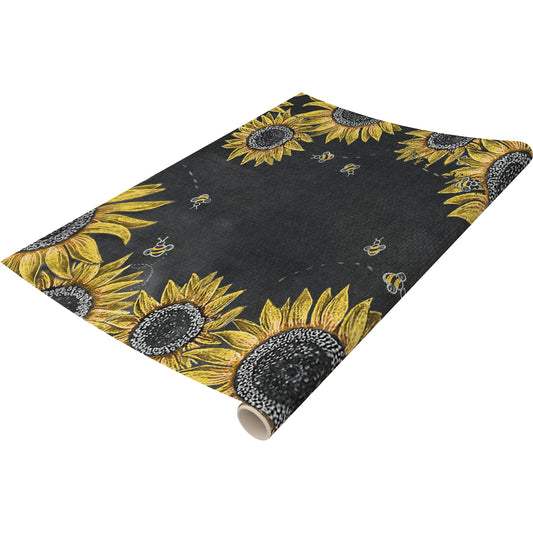 SUNFLOWERS PAPER RUNNER 30'X20"