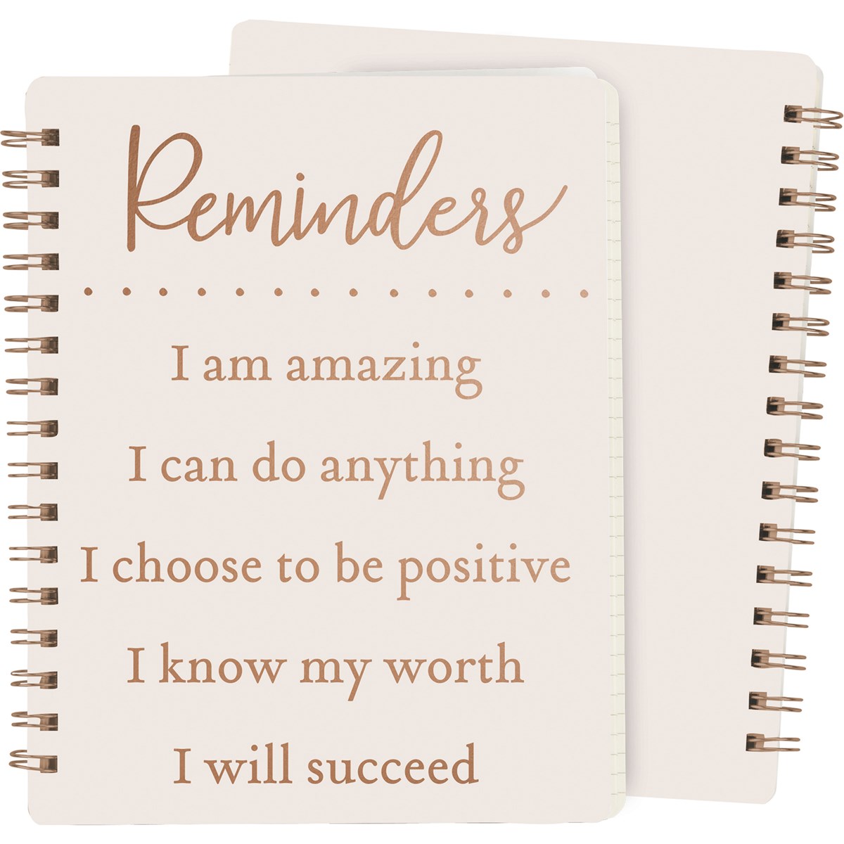 REMINDERS SPIRAL NOTEBOOK