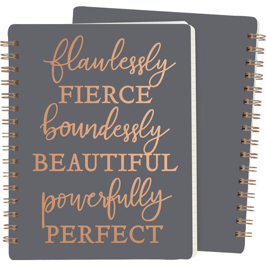 FLAWLESSLY SPIRAL NOTEBOOK