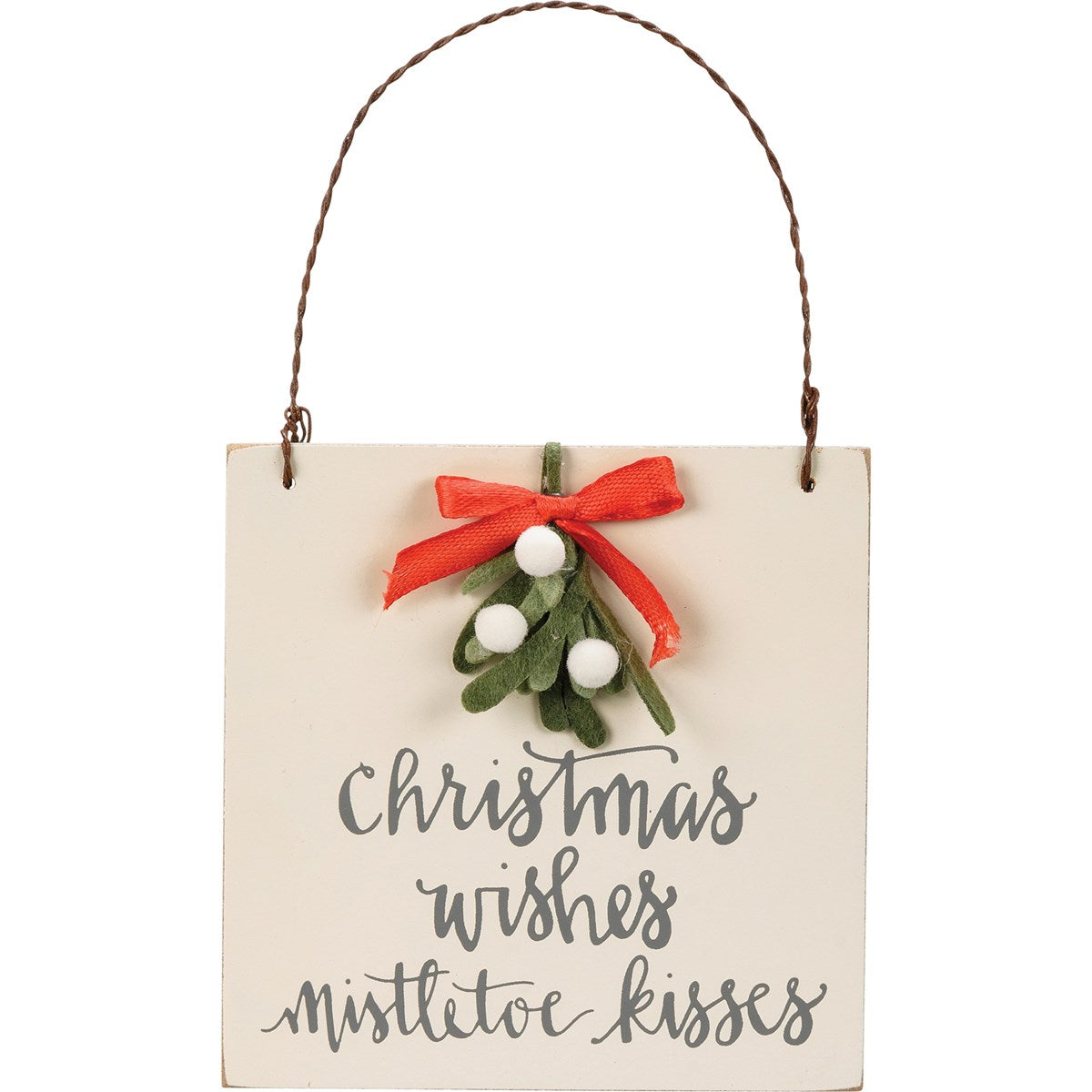 CHRISTMAS WISHES ORNAMENT