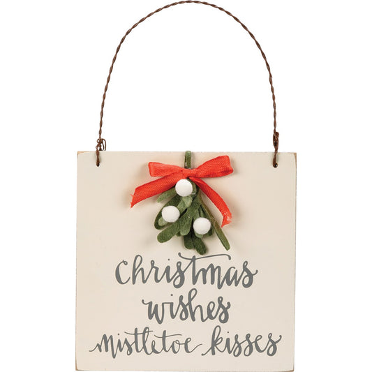 CHRISTMAS WISHES ORNAMENT