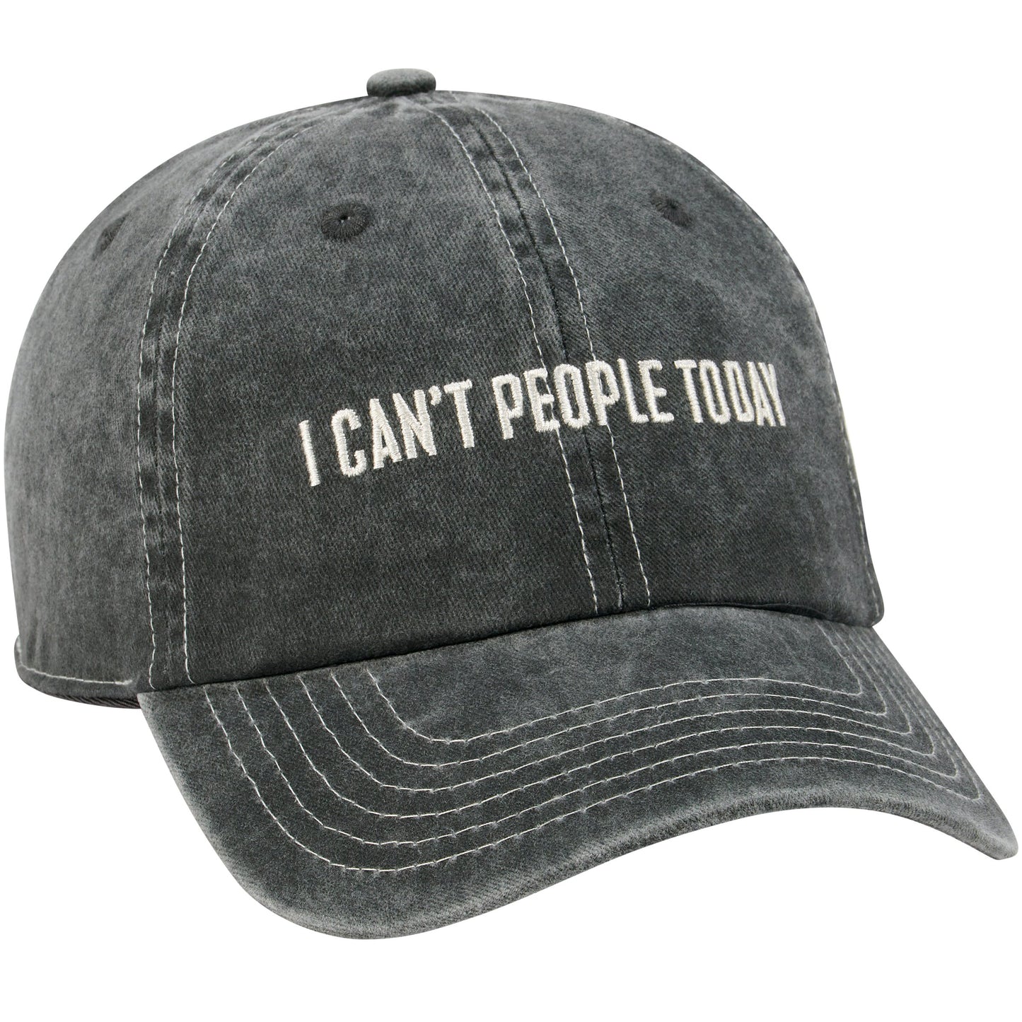 I Cant People Today Baseball Cap
