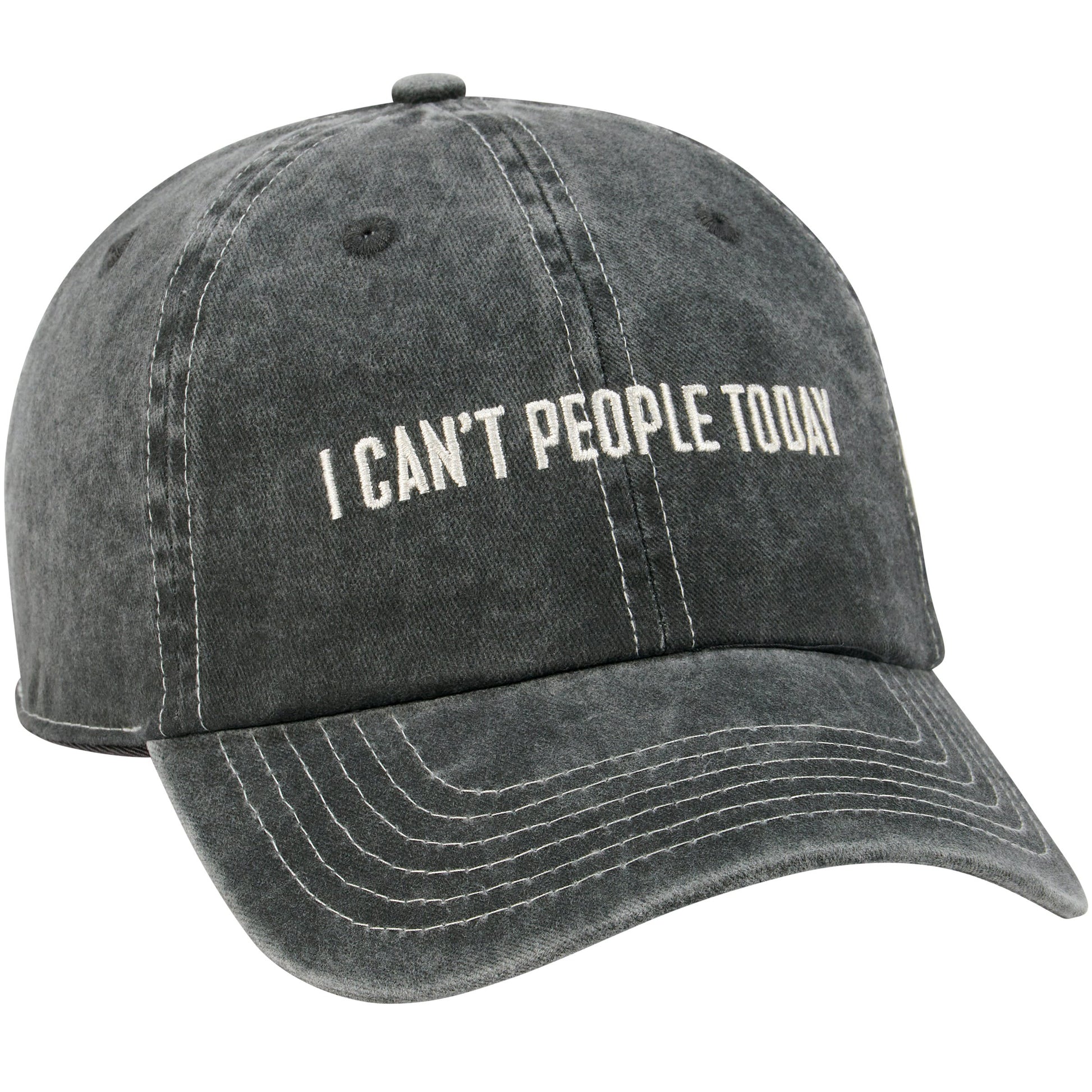 I Cant People Today Baseball Cap