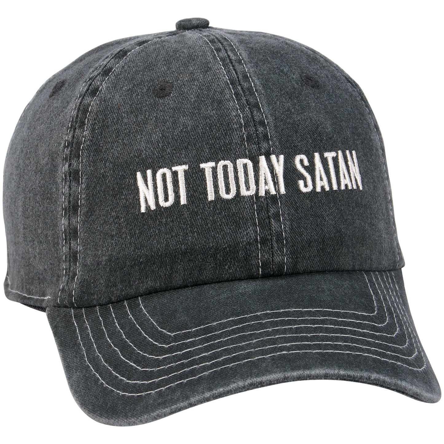 NOT TODAY SATAN BASEBALL CAP