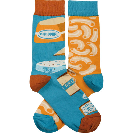 MACARONI & CHEESE SOCKS