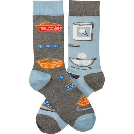 Pie & Ice Cream Socks