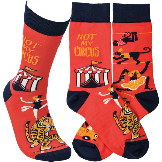 CIRCUS & MONKEYS SOCKS