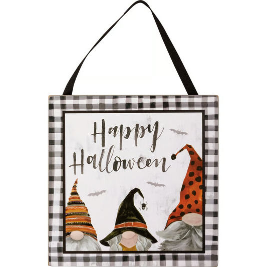 HALLOWEEN GNOME SIGN
