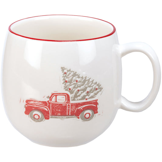 RED TRUCK MUG