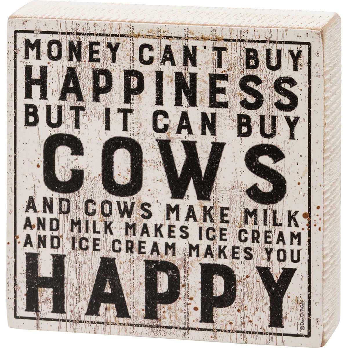 Buy Cows Block Sign
