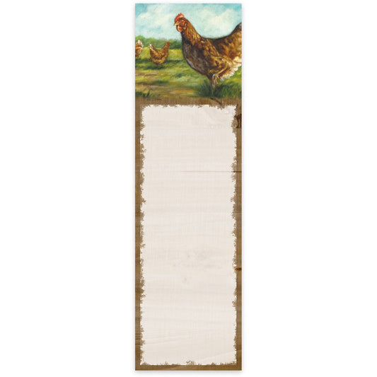 Curious Chicken List Pad
