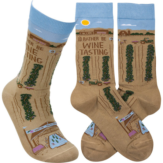 Wine Tasting Socks