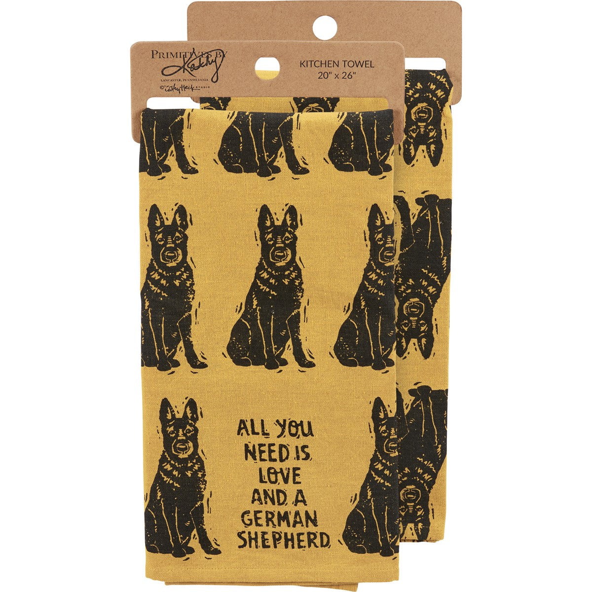 GERMAN SHEPHERD TOWEL