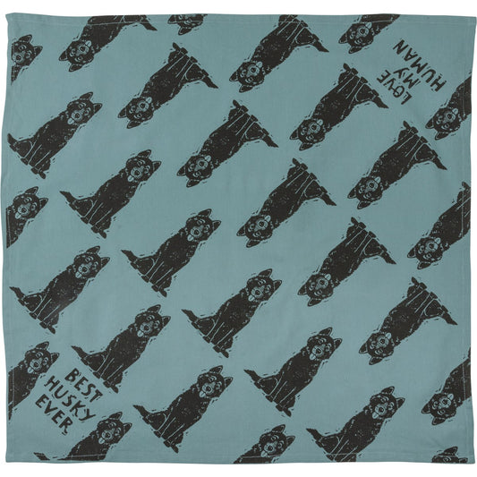 HUSKY PET BANDANA