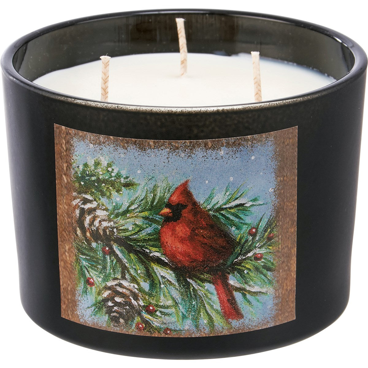 Cardinal Jar Candle