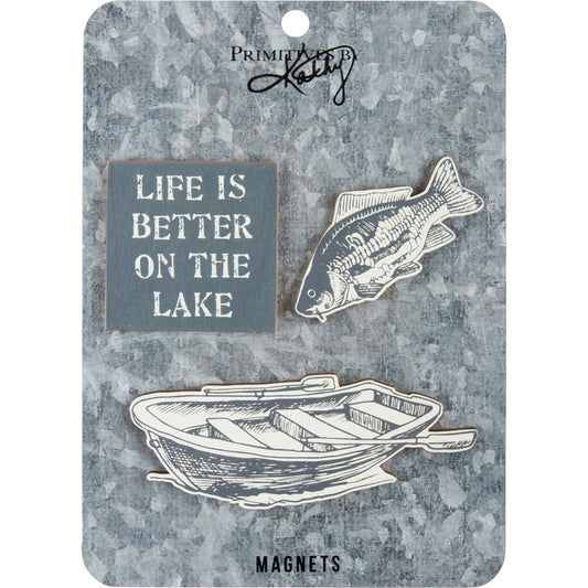 BETTER ON THE LAKE MAGNET SET