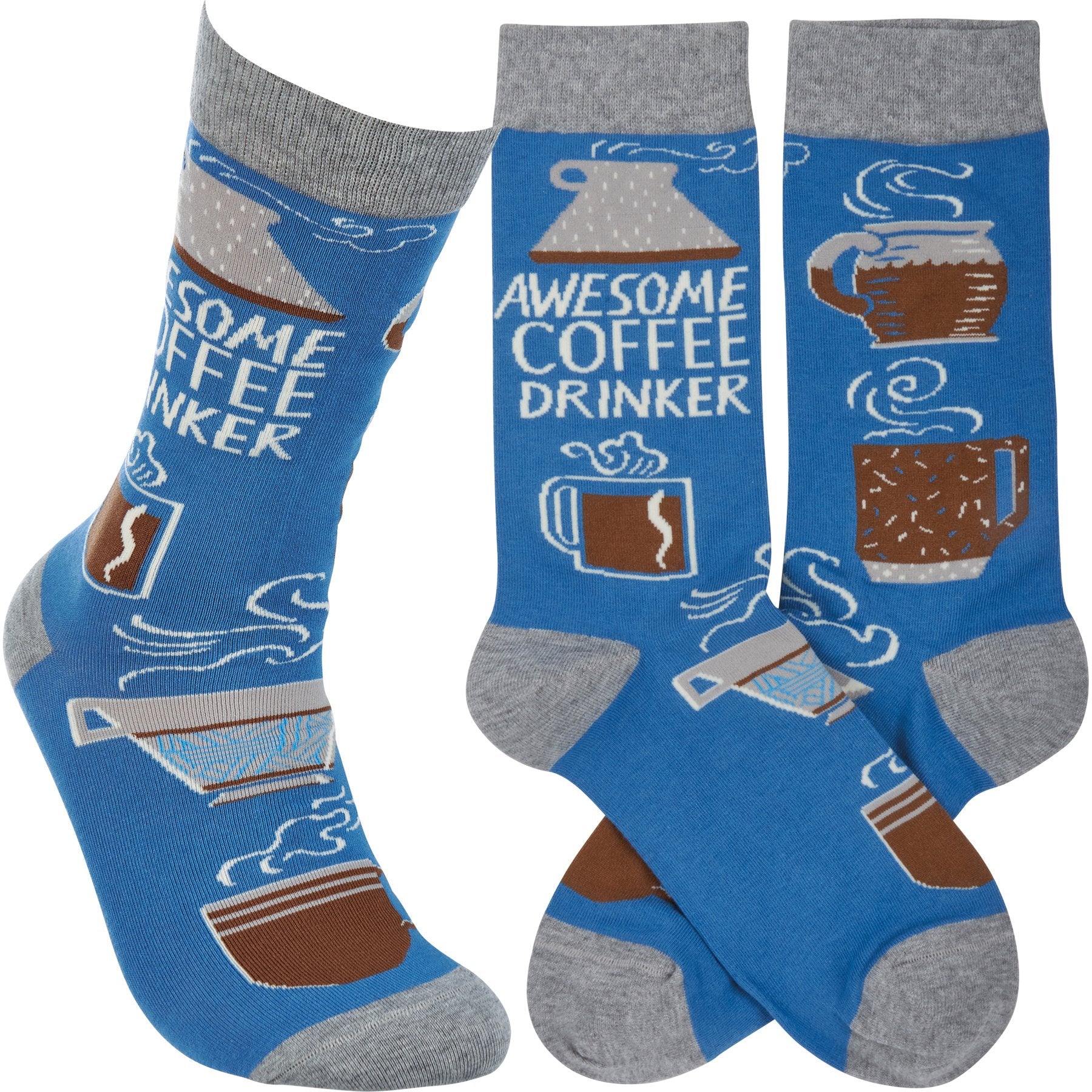 AWESOME COFFEE DRINKER SOCKS