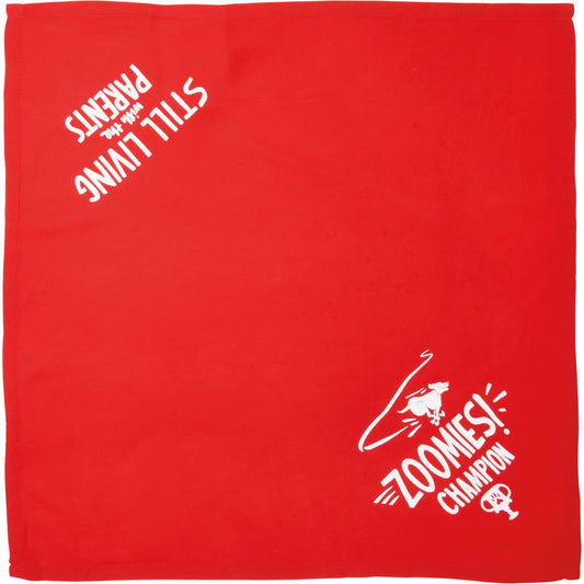 Large Zoomies Live With Parents Bandana