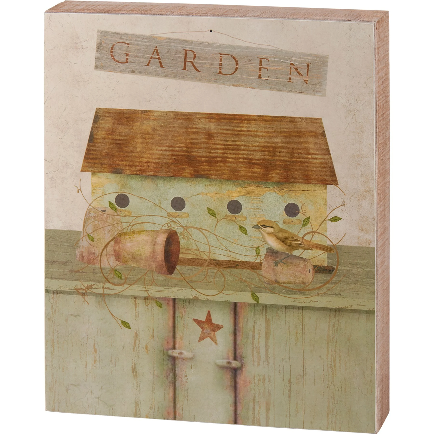 BIRDHOUSE BOX SIGN