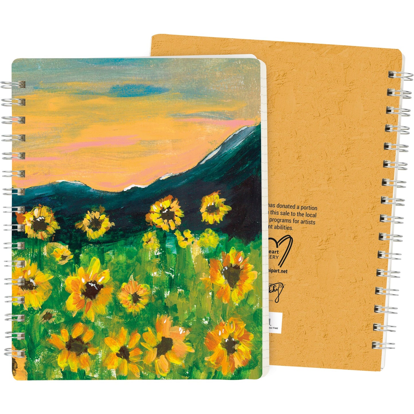 Sunflower Spiral Notebook