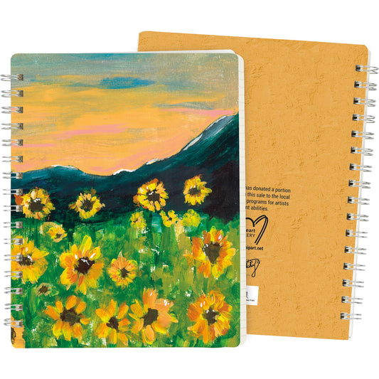 Sunflower Spiral Notebook