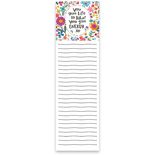 You Give Life List Pad