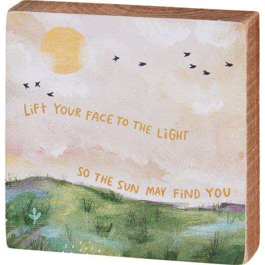 FIND YOU BLOCK SIGN