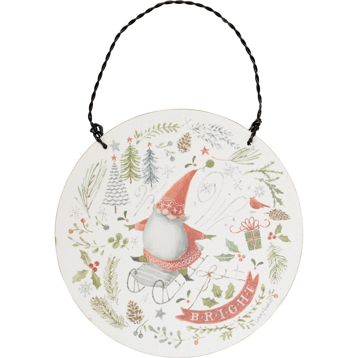 BRIGHT GNOME ORNAMENT