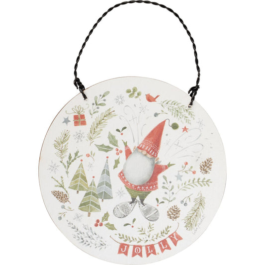 JOLLY GNOME ORNAMENT