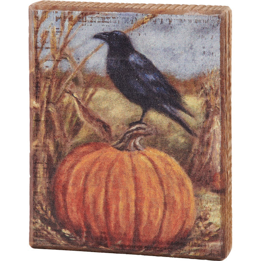 Raven Block Sign