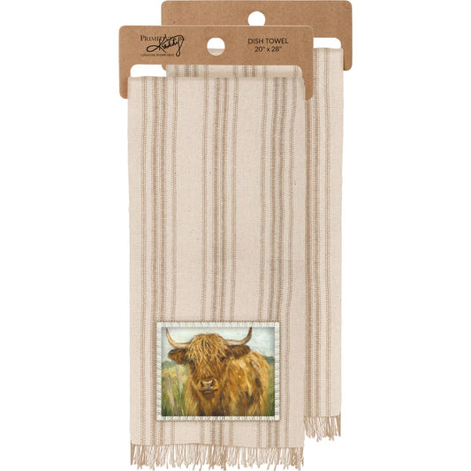 Highland Cow Kitchen Towel