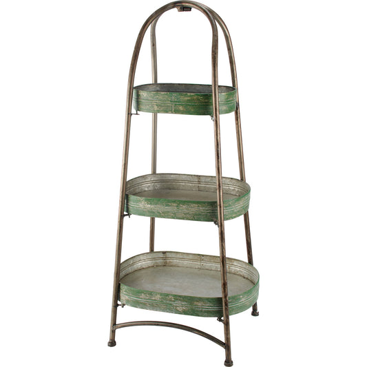 Metal 3 Tiered Ladder Tray