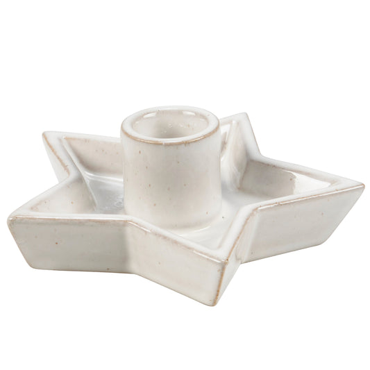 Star Taper Candle Holder