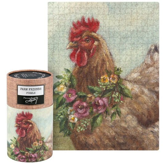 Floral Chicken Puzzle
