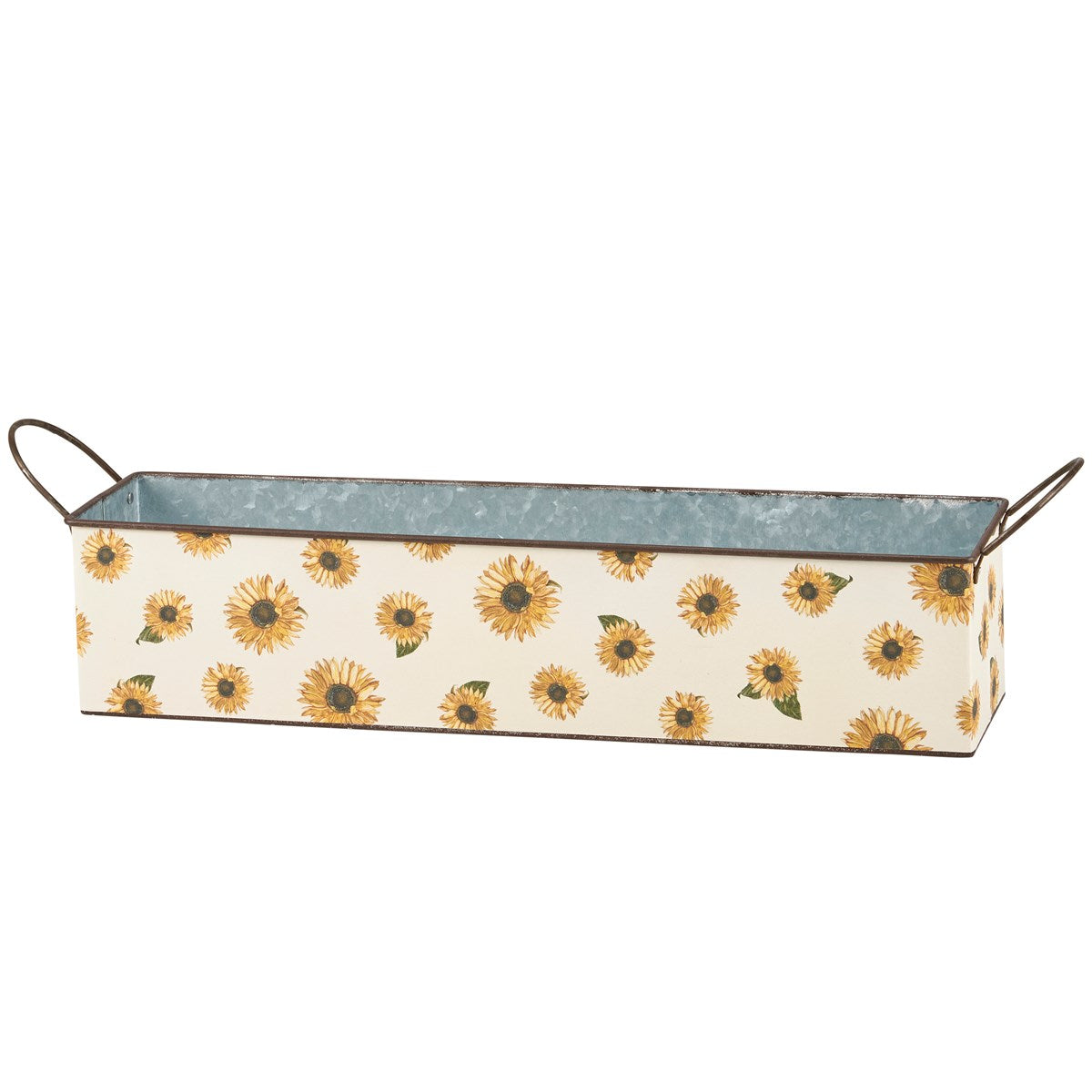 Small Long Sunflower Bin