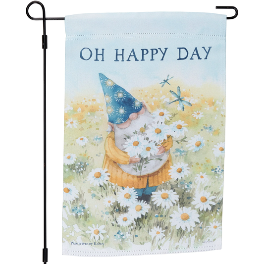 O Happy Day Garden Flag