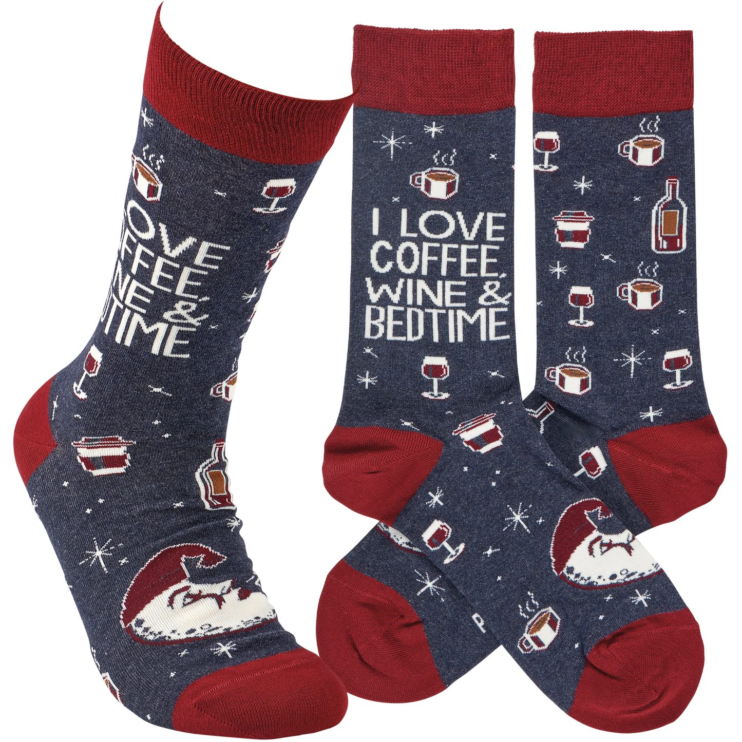 WINE & BEDTIME SOCKS