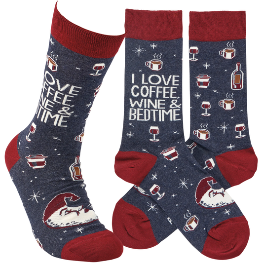 WINE & BEDTIME SOCKS