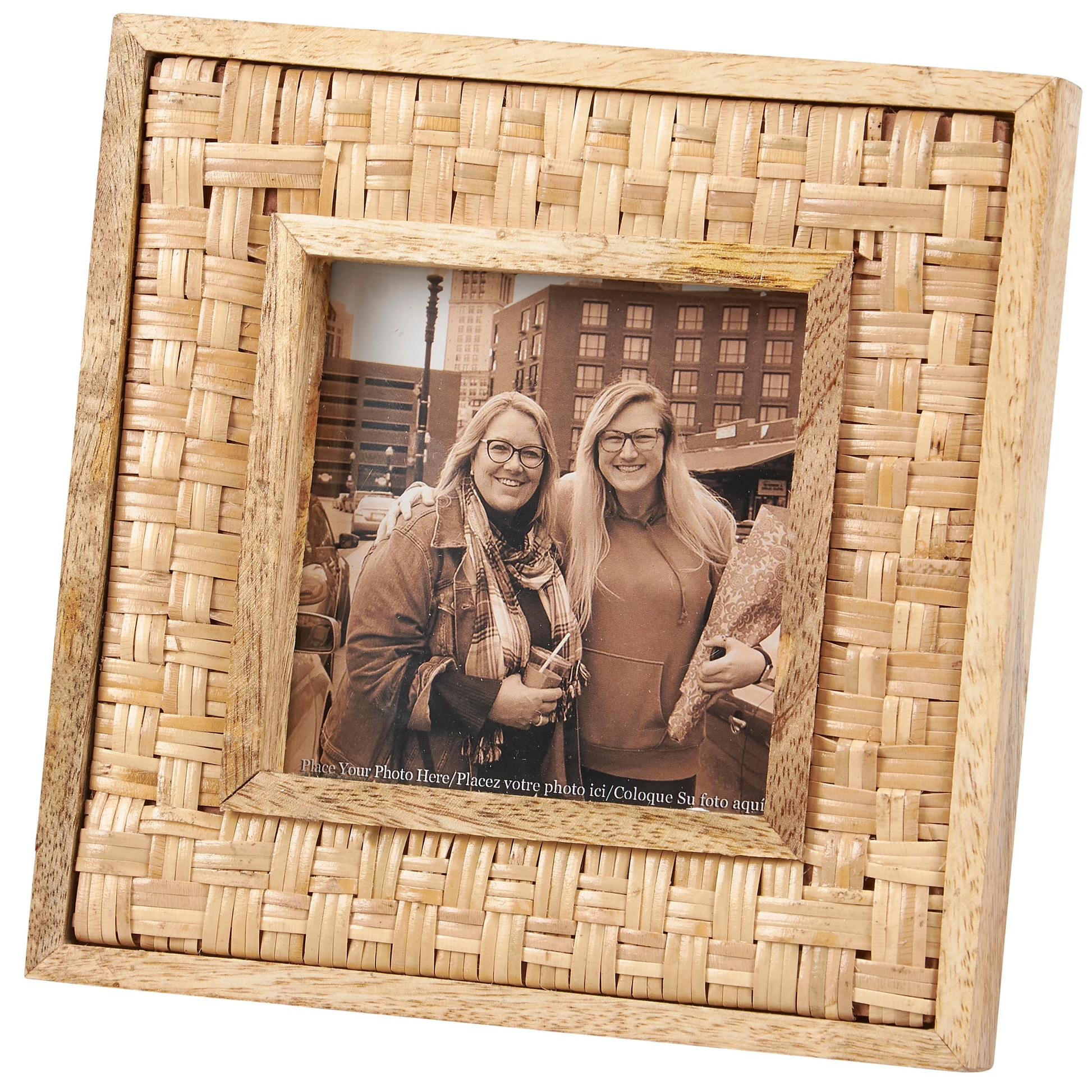 Woven Bamboo Frame